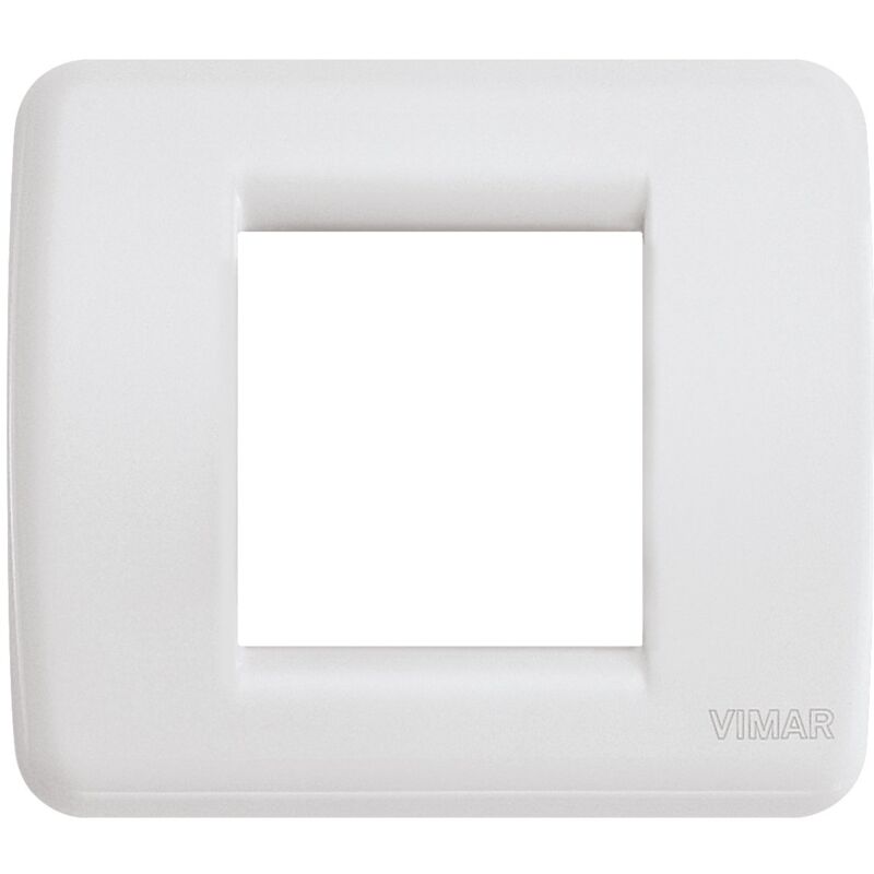 foto del prodotto 17098.04 placca rondo, bianco idea, 1 2 moduli vimar