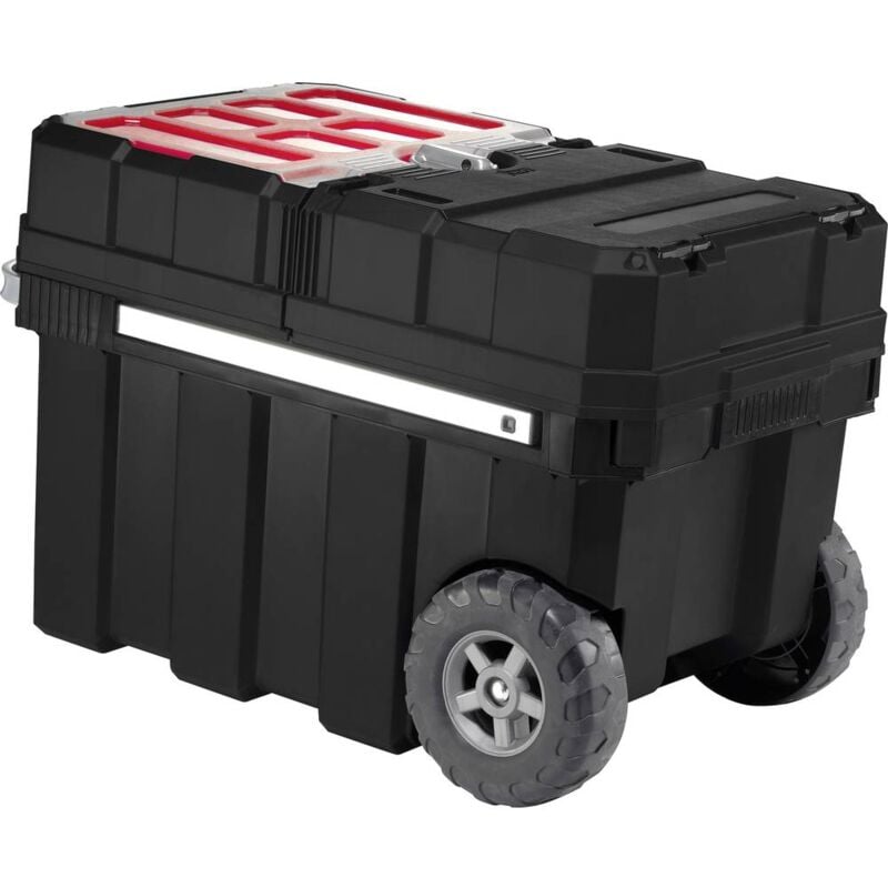foto del prodotto 17191709 caricabatteria per strumenti car master pro series plastica nero rosso keter