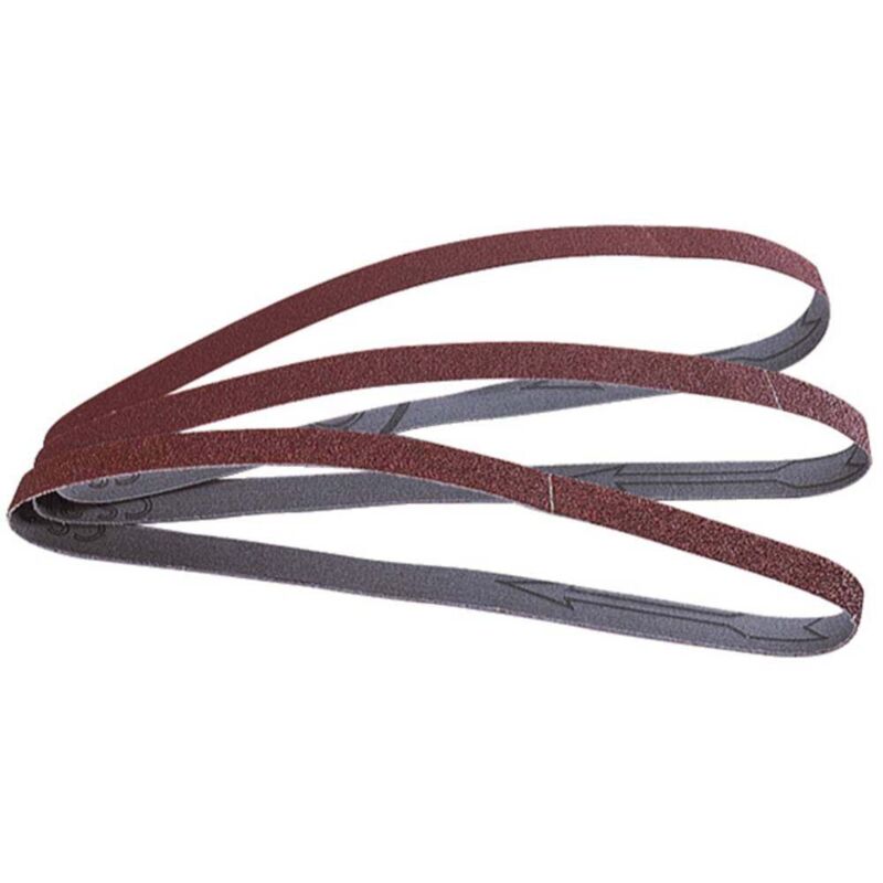foto del prodotto 1725000 carta abrasiva a nastro dimensione dei grani 80 l x l 457 mm x 13 mm 3 pz. wolfcraft