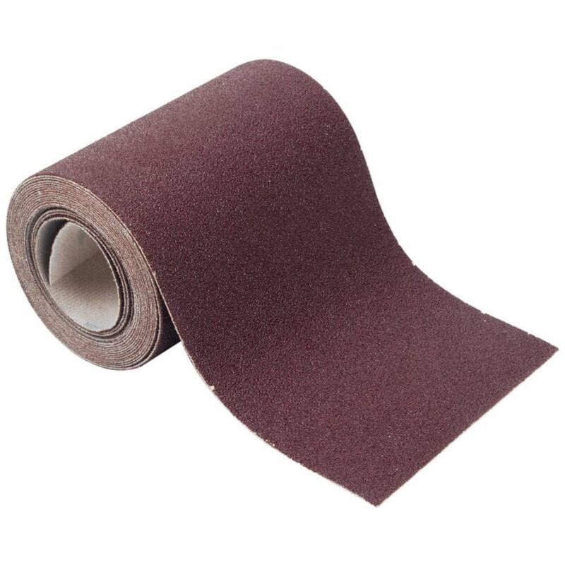 foto del prodotto 1739000 rotolo di carta abrasiva a strappo dimensione dei grani 60 (l x l) 4 m x 115 mm 4 m - wolfcraft