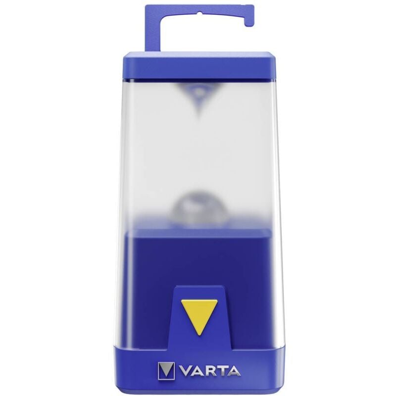 foto del prodotto 17666101111 outdoor ambiance l20 led monocolore lanterna da campeggio 400 lm a batteria blu varta