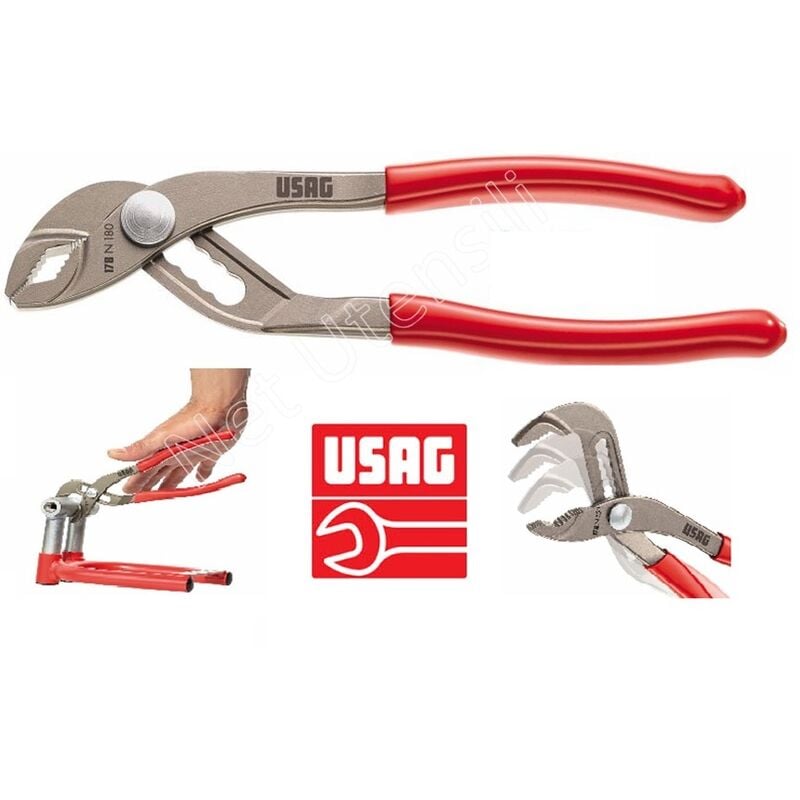 foto del prodotto 178 n 250 pinza a pappagallo regolabile con cerniera sovrapposta pro usag