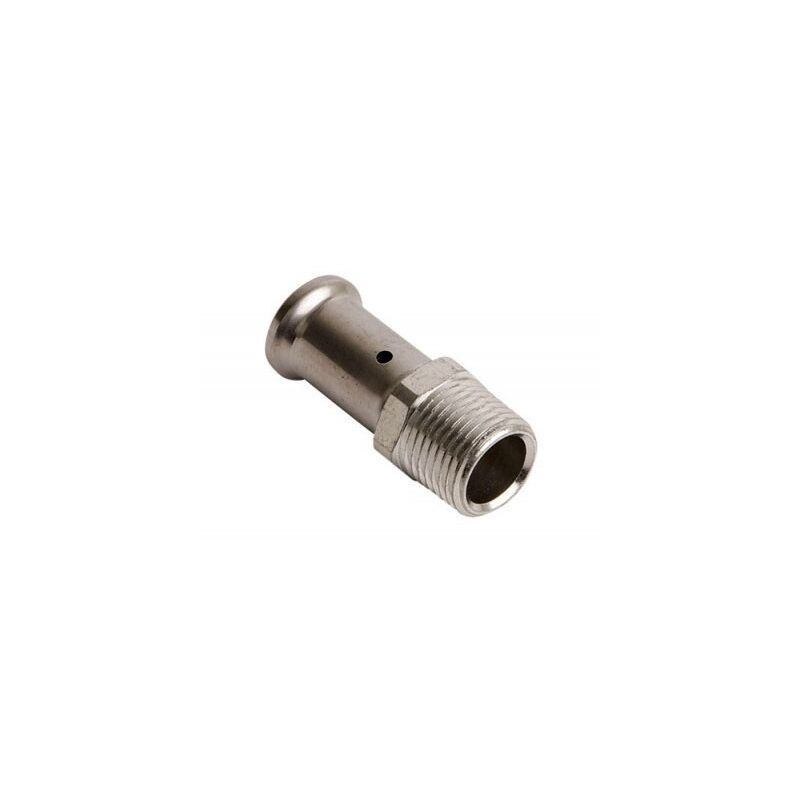 foto del prodotto 17p raccordo diritto maschio 20x1 2 m ottone a pressare 17p2004