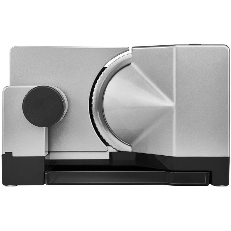 foto del prodotto 18 affettatrice elettrica con motore eco, made in germany, 65 w, metallo, argento metallico ritter