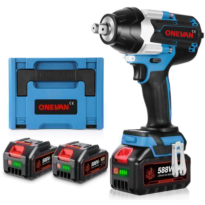 foto del prodotto 1800n.m cacciavite avvitatore a percussione elettrico senza spazzole ad alta coppia 3gear utensili elettrici per chiavi a batteria per makita 18v