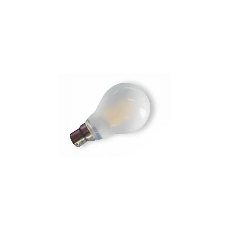 foto del prodotto 180678 a60 b22d lampadina led satinata 6.2w 620lm 2700 k 230v 105x60mm bianco orbitec