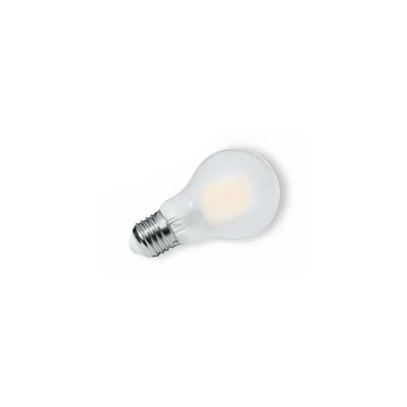 foto del prodotto 180680 lampadina led a60 e27 satinata 6.2w 620lm 2700 k 230v 105x60mm bianco orbitec
