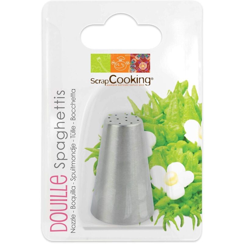 foto del prodotto 1808 bussola spaghetti acciaio inox argento 14 x 10,8 x 3,2 cm scrapcooking