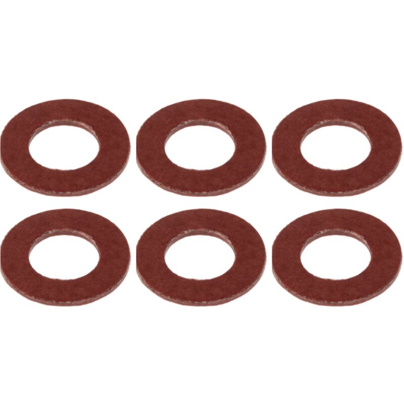 foto del prodotto 182012 guarnizioni idrauliche 1 2 in fibra vulcanizzata rossa, rondella in fibra vulkanite 1 2 x 1,8 mm guarnizioni per parti di rubinetti,