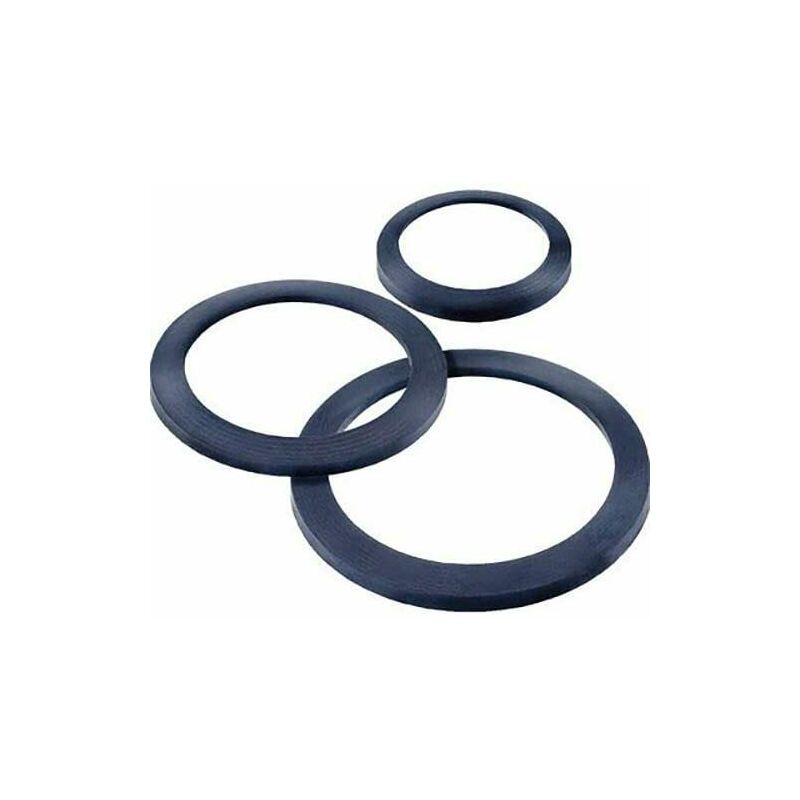 foto del prodotto 182510 guarnizione universale 1 sifone lavello cucina, guarnizione idraulica in gomma piatta, guarnizione per rubinetti, sifoni, tubi e raccordi,