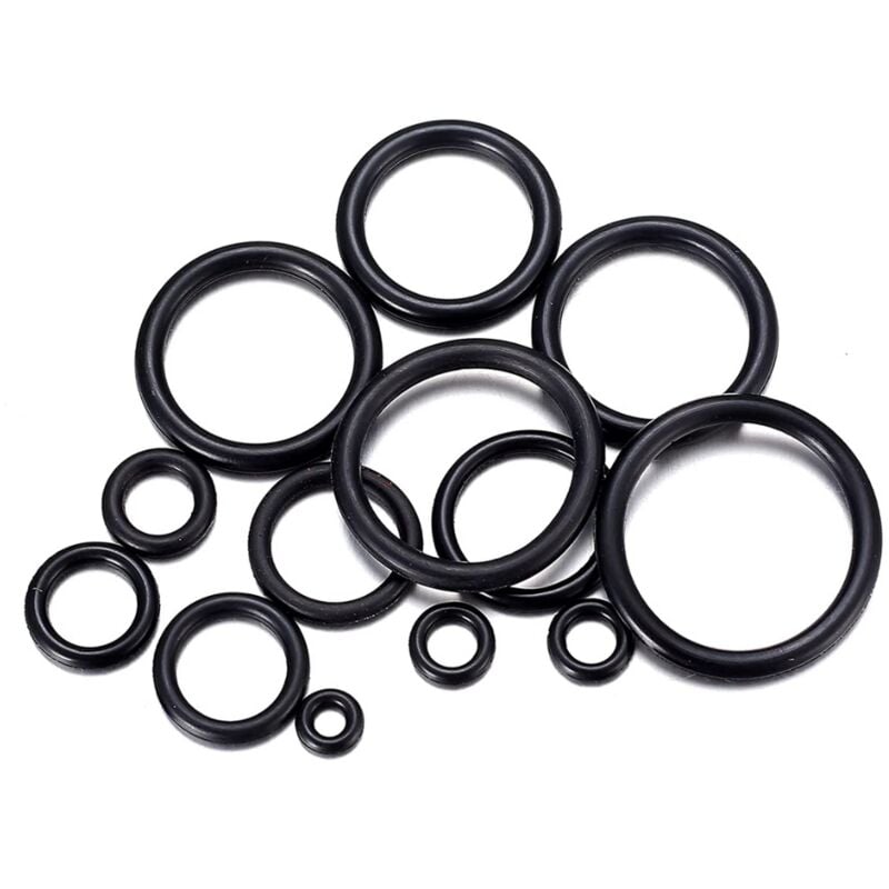 foto del prodotto 188610 set universale di guarnizioni o ring per vitone rubinetto 1 2 , guarnizioni idrauliche in gomma, compatibili con rubinetti grohe, confezione 5