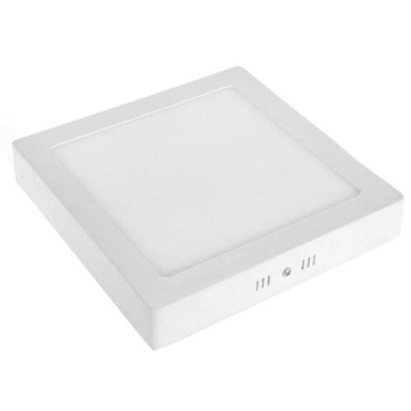 foto del prodotto 18w pannello luce plafoniera quadrato 90 led 2835 smd bianco caldo ac90 240v trade shop traesio