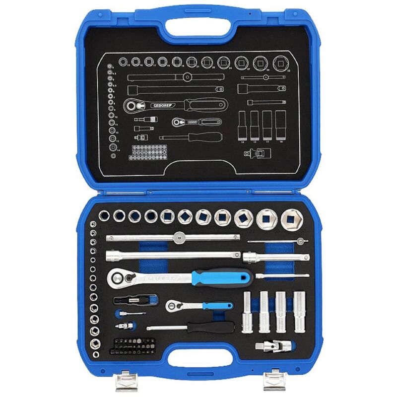 foto del prodotto 19 bmc 20 kit di chiavi a bussola 3108902 gedore