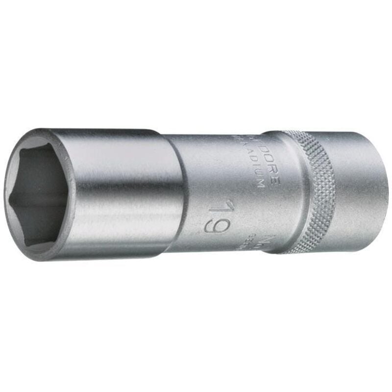 foto del prodotto 19 l 19 inserto per chiave a bussola 1 2', lungo, 6 facce 19 mm