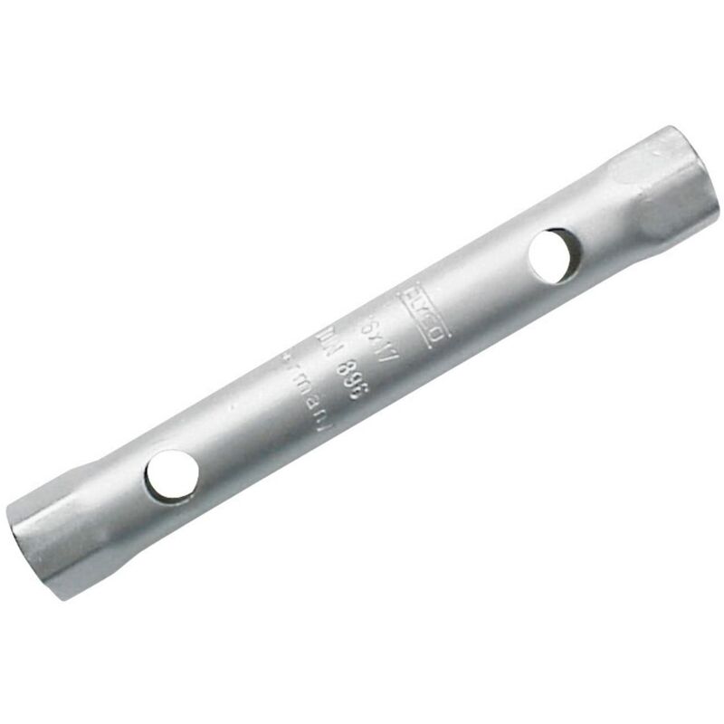 foto del prodotto 191525 llave de tubo estampada satinado mate une 16586 14x15 mm alyco