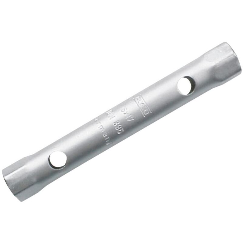 foto del prodotto 191555 llave de tubo estampada satinado mate une 16586 25x28 mm alyco