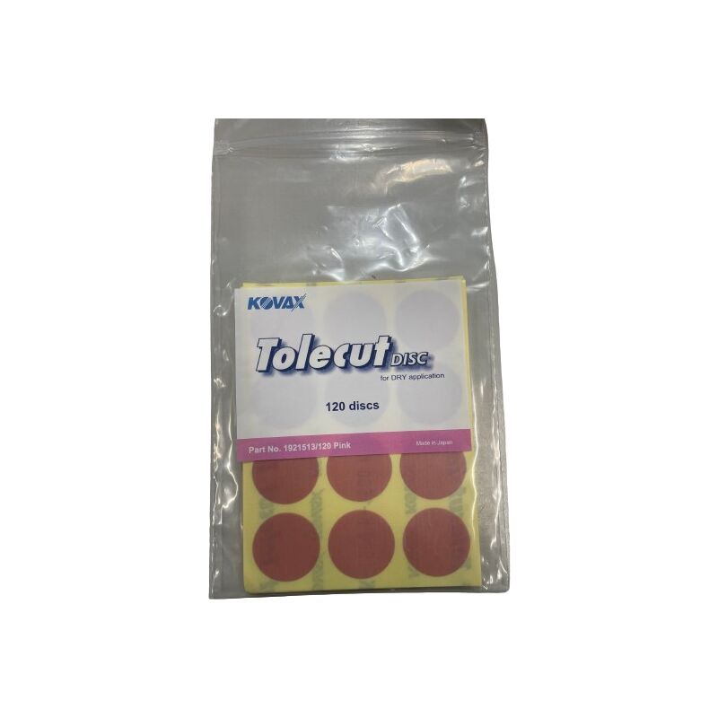 foto del prodotto 192 1513 120 dischetti tolecut stick on rosa p1500 120 pezzi kovax