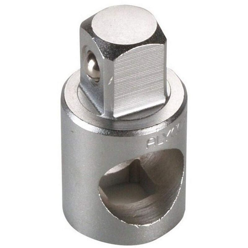 foto del prodotto 192620 adaptador de 1 2 a 3 8 une 16511 din 3123 cr v cromado mate alyco