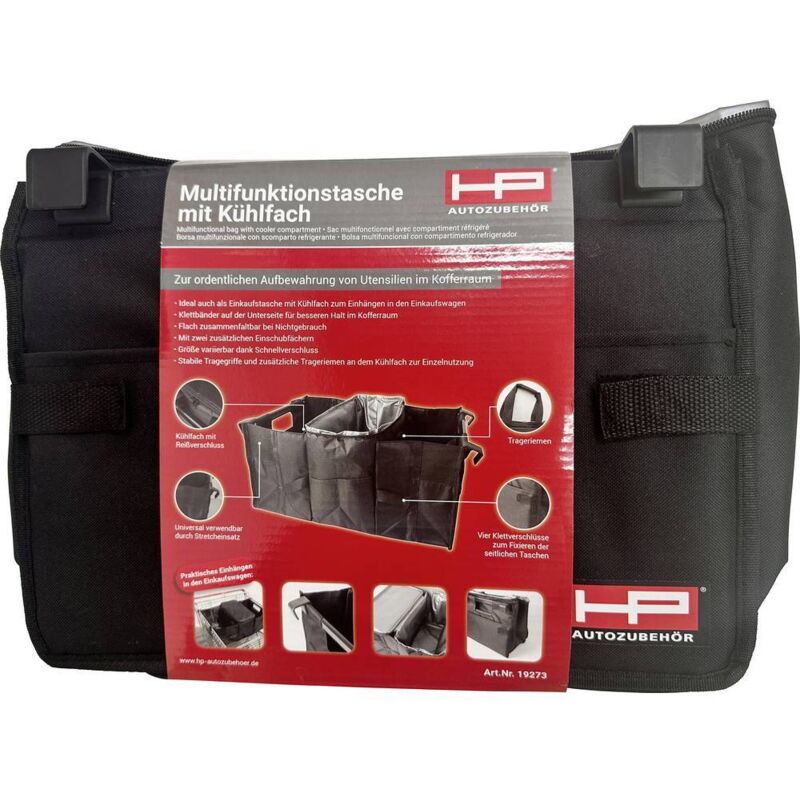 foto del prodotto 19273 borsa portaoggetti per bagagliaio (l x l x a) 350 x 180 x 280 mm - hp autozubeh r