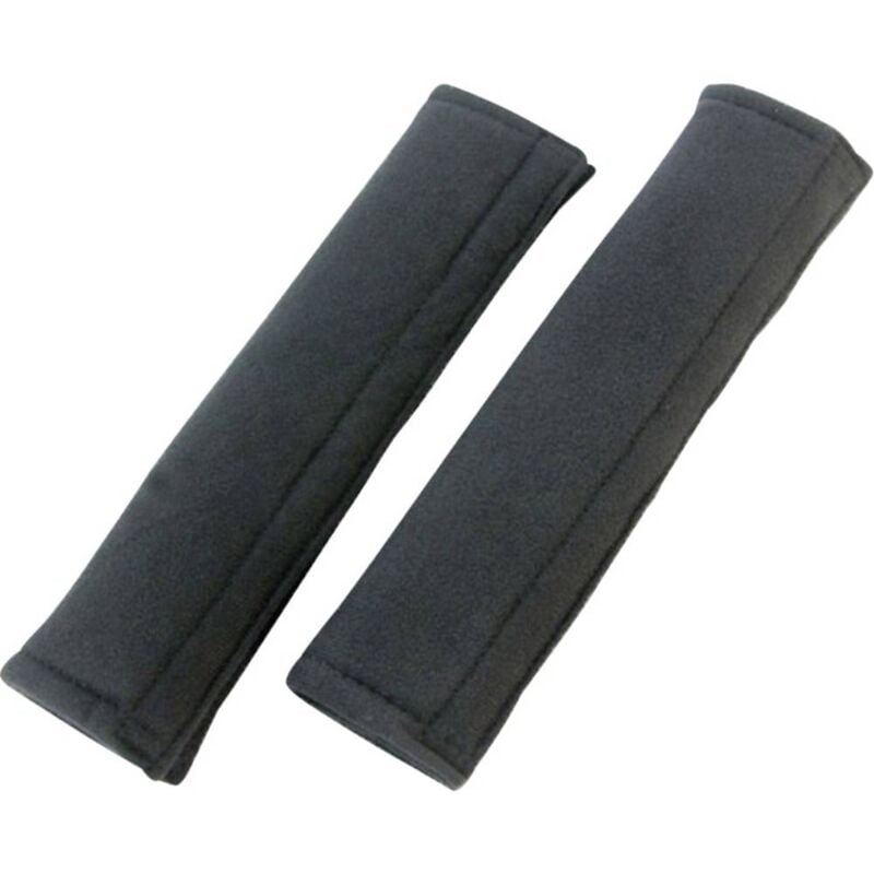 foto del prodotto 19288 cuscinetti copricintura per auto l x l 27 cm x 6.5 cm velour nero hp autozubeh r
