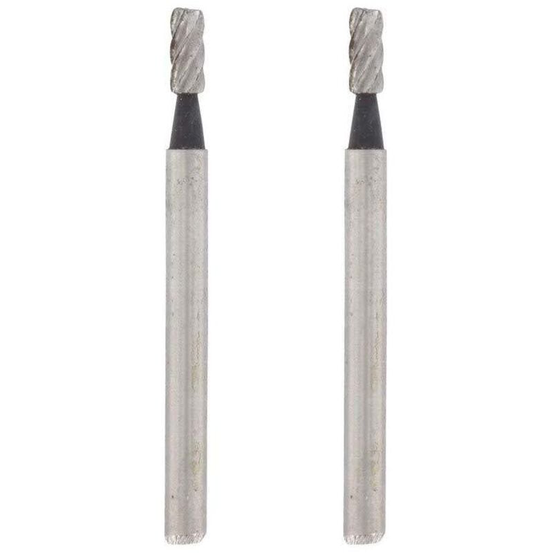 foto del prodotto 194 punte da taglio per fresatura in set di accessori da 2 pezzi 2 frese ad alta velocit a forma di cilindro con diametro di lavoro di 3,2 mm