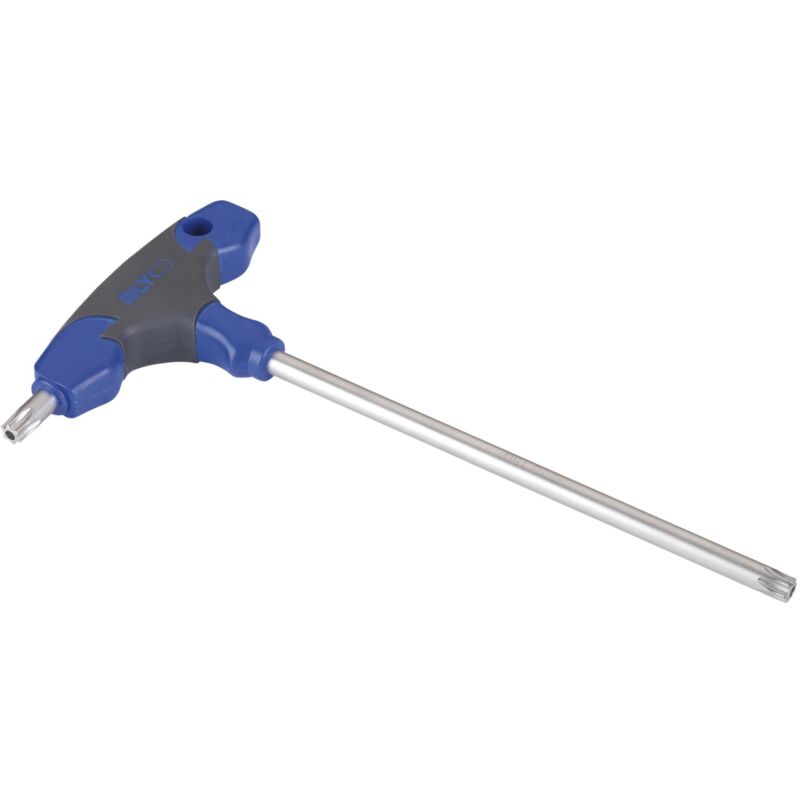 foto del prodotto 195327 195327-mango en t con llave torx inviolable t-27 x 150, nero - alyco