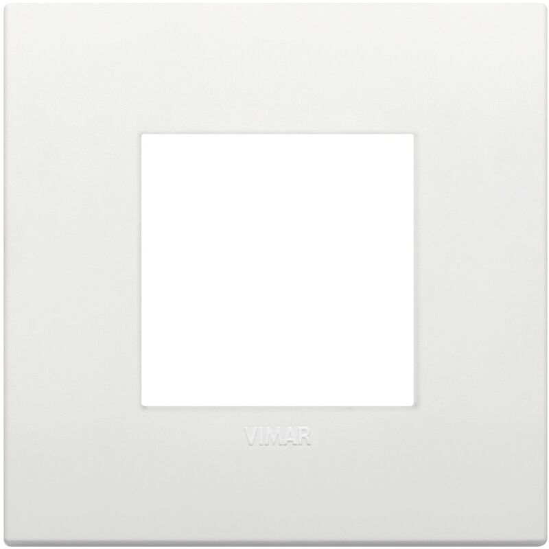 foto del prodotto 19642.74 placca classic, bianco, 2 moduli vimar