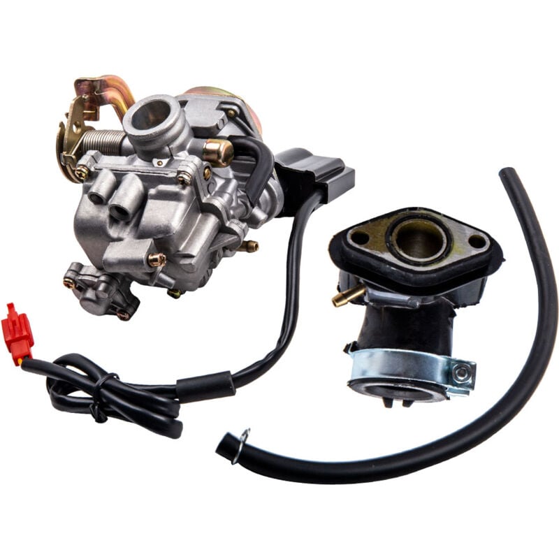 foto del prodotto 19mm carburatore prese di aspirazione for rex rs 400 450 460 gy6 50cc 60cc