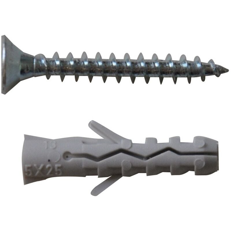 foto del prodotto 1blister tassello nylon 'c-vpsb' c10 vpsb 10 x 50 vt 6 x 60 pz 5+5