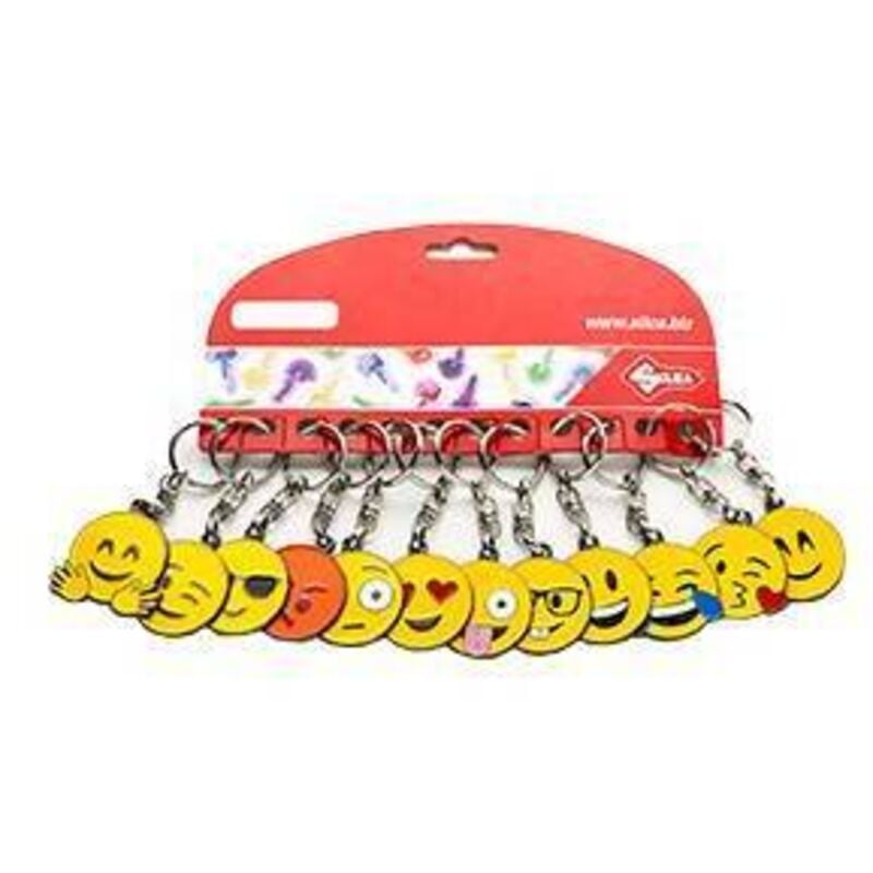 foto del prodotto 1cf silca cartella 12 portachiavi emoji