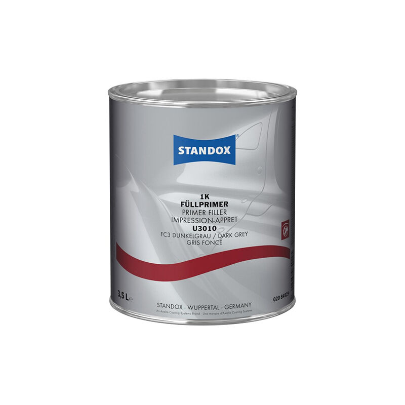 foto del prodotto 1k primer filler u3010 dark grey 3,5 lt standox