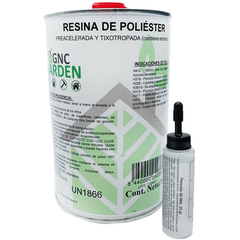 foto del prodotto 1kg pacchetto resina poliestere catalizzatore 25 grammi per le riparazioni 26958641