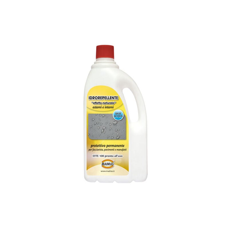 foto del prodotto 1lt idrorepellente effetto naturale permanente effe100 madras impregnante nanotecnologico non filmogeno
