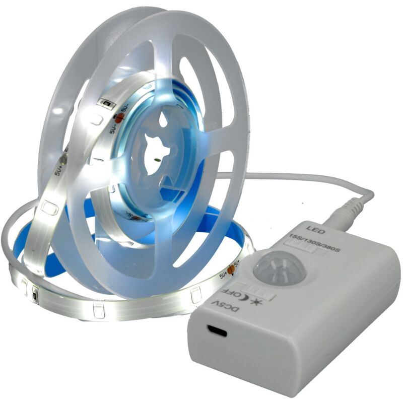 foto del prodotto 1m led 5 v strip con frio 6000k 5v strip 5v strip ricaricabile jandei