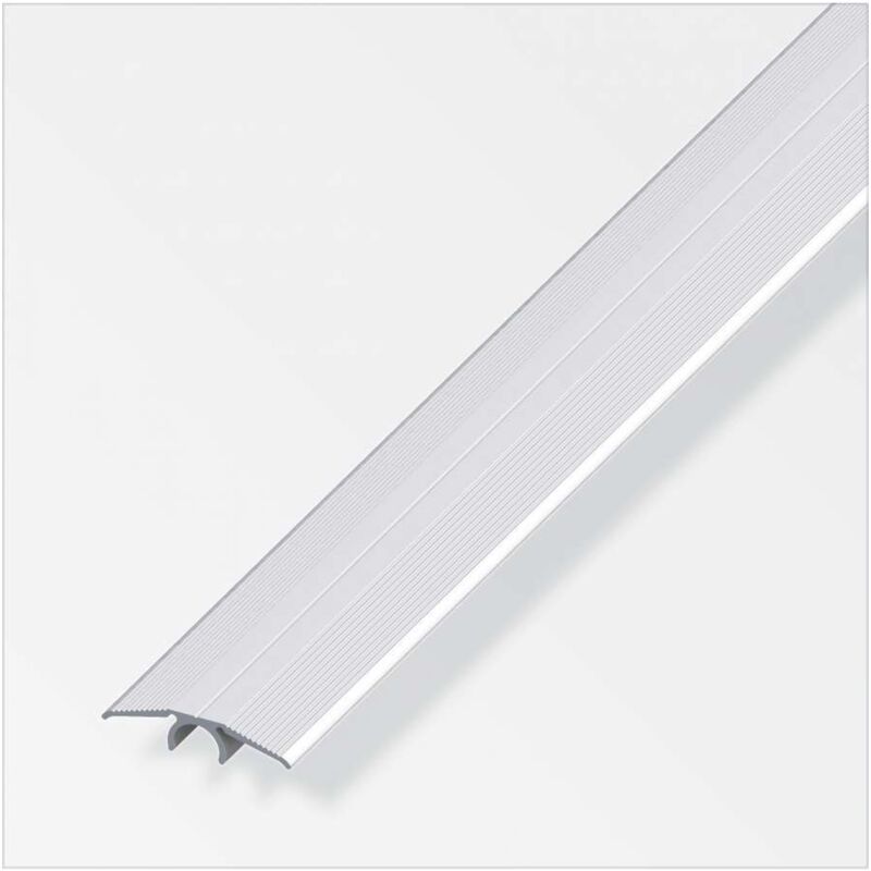 foto del prodotto 1mt profilo di compensazione livello 33mm in alluminio anodizzato colore argento alfer