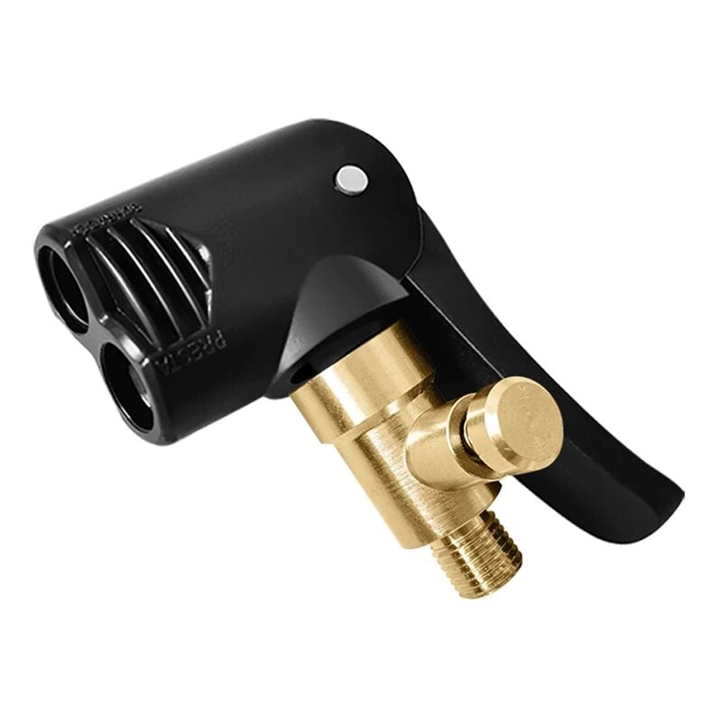 foto del prodotto 1pc auto valvola della gomma pompa ugello morsetto sgonfiare auto moto bici pneumatico mandrino gonfiatore pompa aria adattatore raccordo filettato