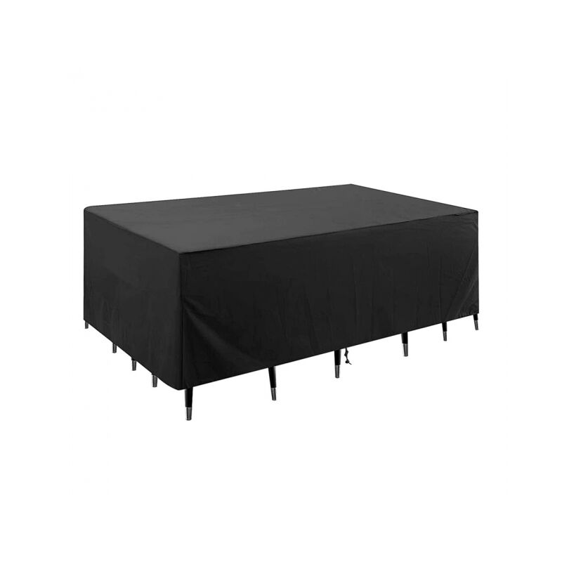 foto del prodotto 1pc copertura per mobili da giardino copertura per tavolo da giardino in tessuto oxford 210d resistente alle intemperie e agli strappi copertura