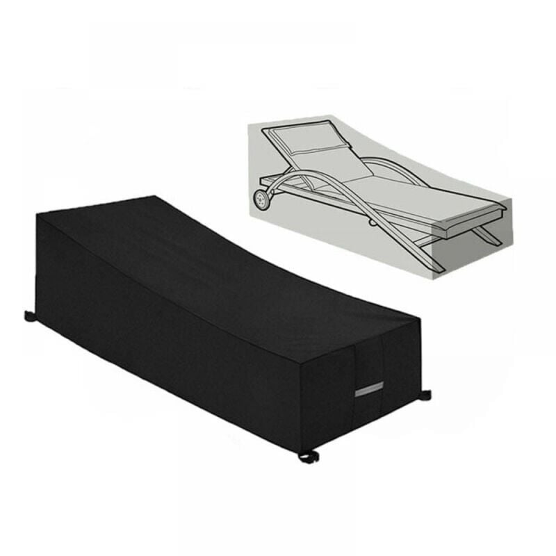 foto del prodotto 1pc copertura protettiva promozionale, impermeabile, antivento, anti-uv, copertura protettiva in tessuto oxford 210d per lettino prendisole, sedia a