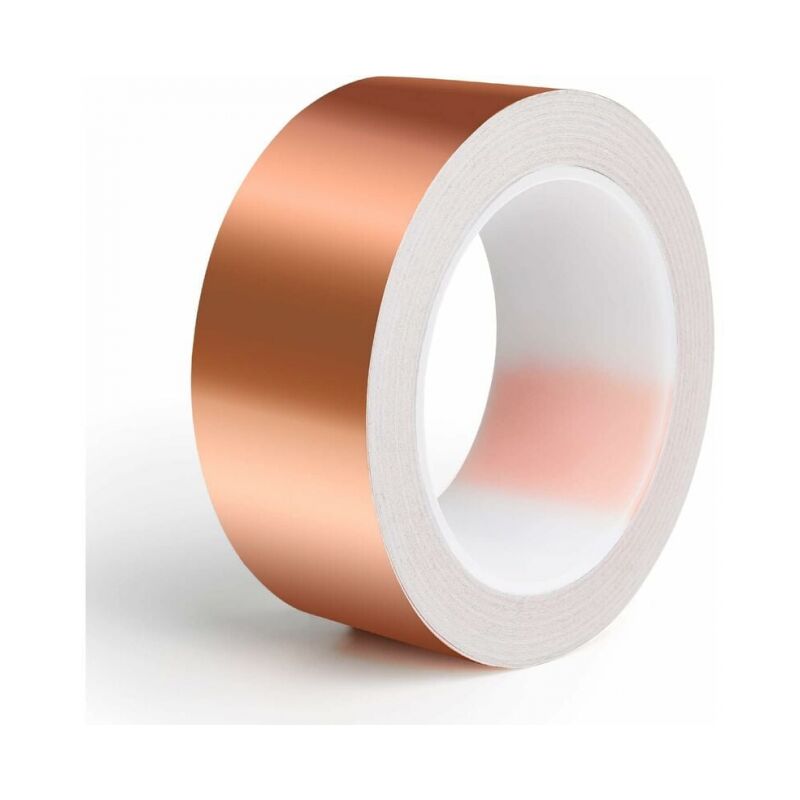 foto del prodotto 1pc nastro rame contro lumache, 30 mm x 30 m barriera anti lumache protezione contro lumache piante da letto rialzato