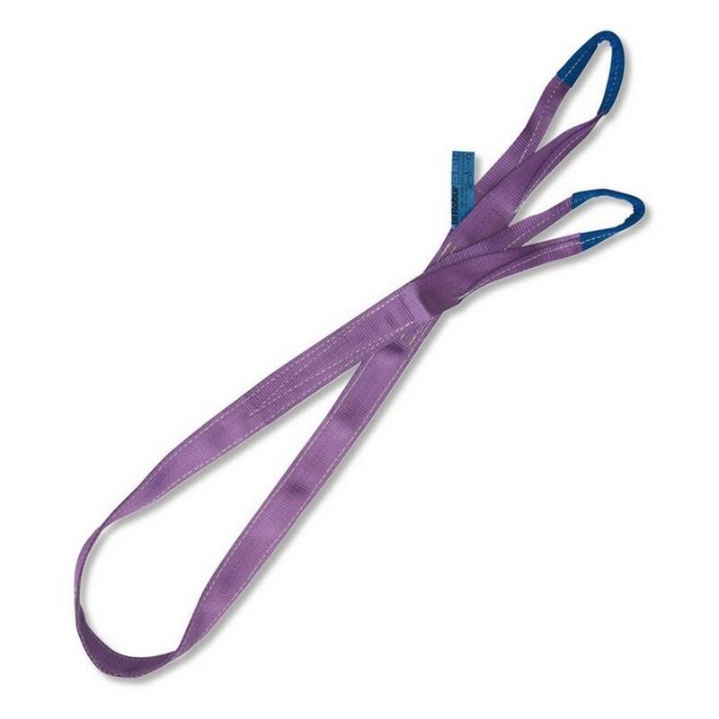 foto del prodotto 1pz cinghia di sollevamento viola portata 1000 kg mm. 30x3 mt.