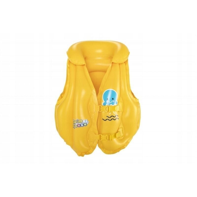 foto del prodotto 1pz giubbetto salvagente gonfiabile swim safe abc step b 3 6 anni cm51x46