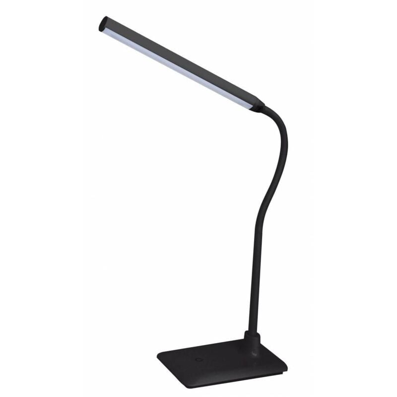 foto del prodotto 1pz lampada da scrittoio led 6w slim nero