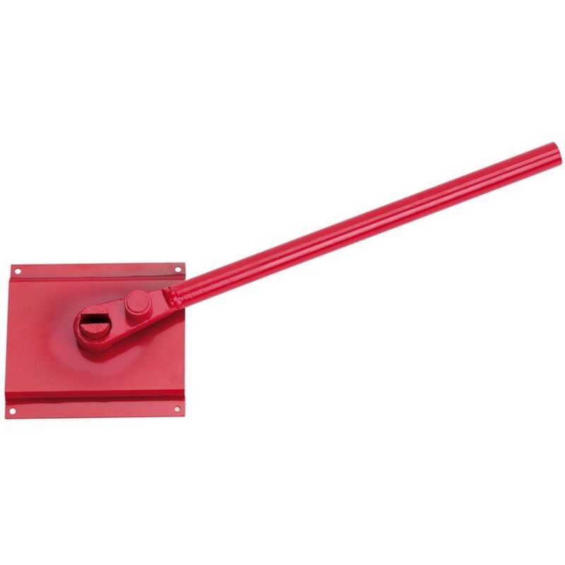 foto del prodotto 1pz piastra piegaferro con manico estraibile cm. 21x19