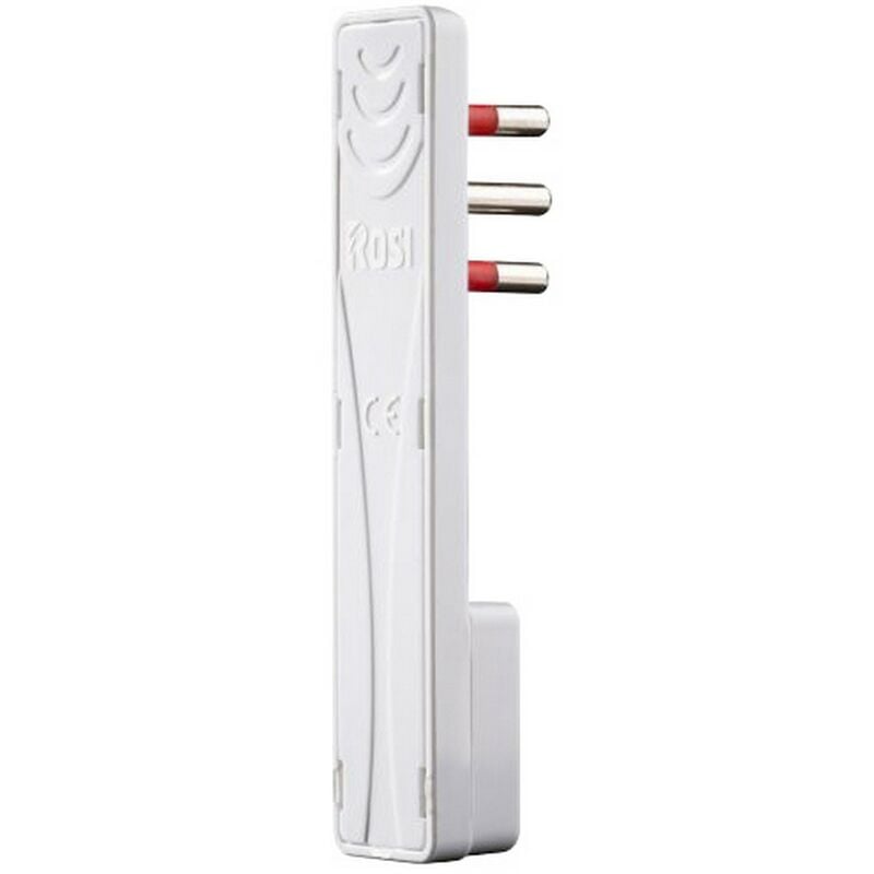 foto del prodotto 1pz rosi spina 90 ultrapiatta 10a 2posti+t bianca