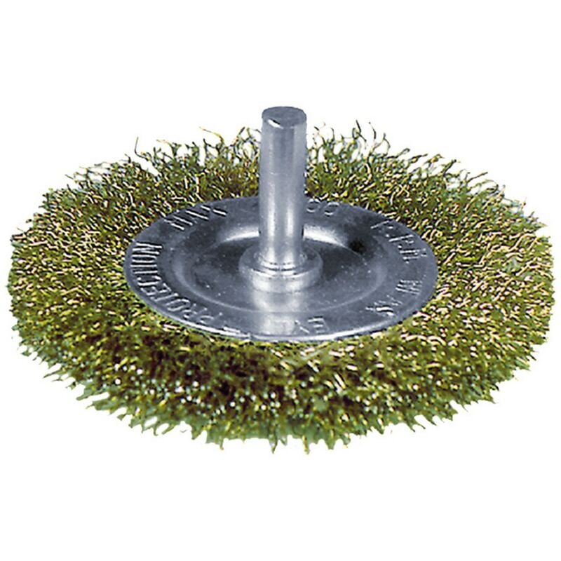 foto del prodotto 1pz spazzola circolare per trapano mm 100 - blister