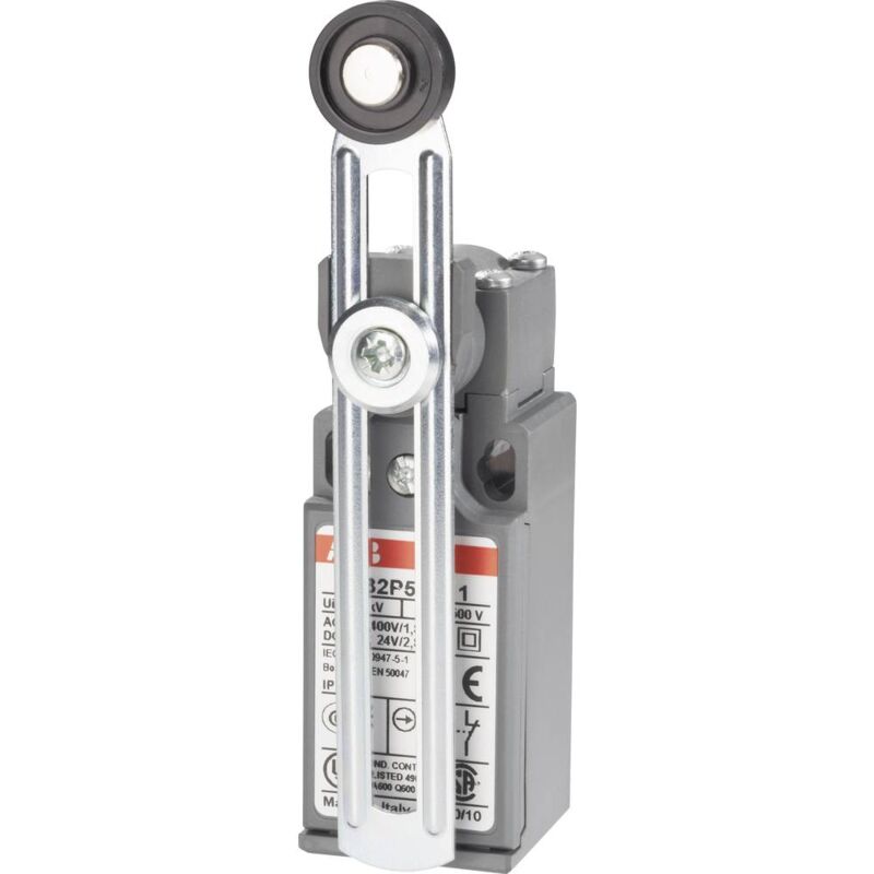 foto del prodotto 1sbv010351r1211 ls32p51b11 fine corsa 400 v ac 1.8 a leva con rotella momentaneo ip65 1 pz. - abb