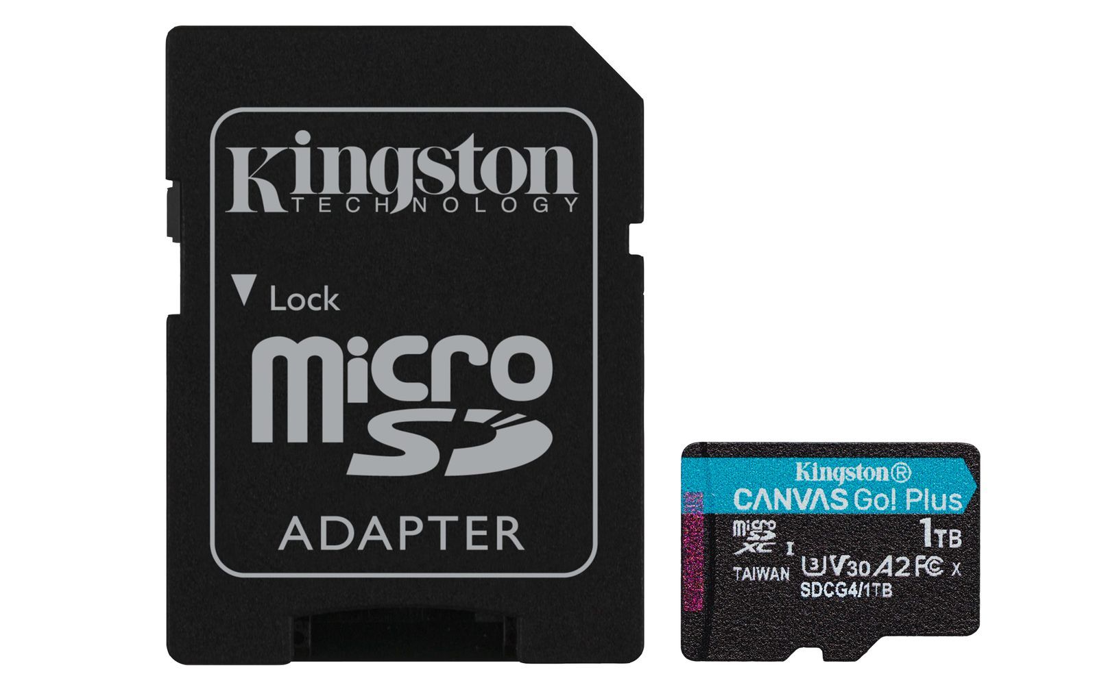 foto del prodotto 1tb microsdxc canvasgoplus g4 200mb s a2 u3 v30