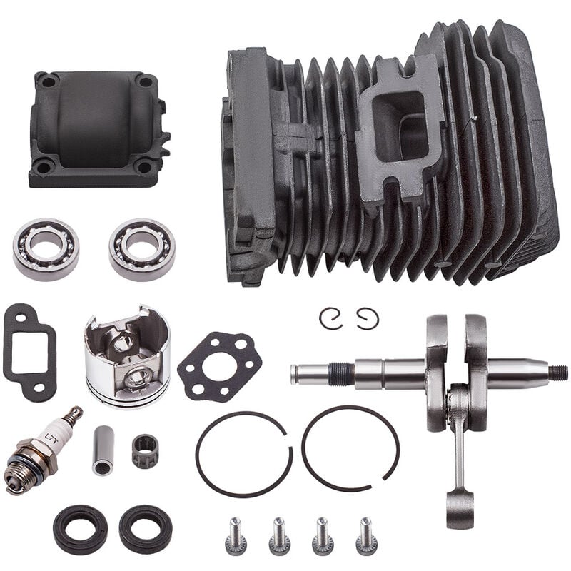 foto del prodotto 1x 023 025 ms230 ms250 motor zylinder kolben set f r stihl chainsaw1123 030 0408motor zylinder kolben set for stihl 023 025 ms230 chainsaw1123 030