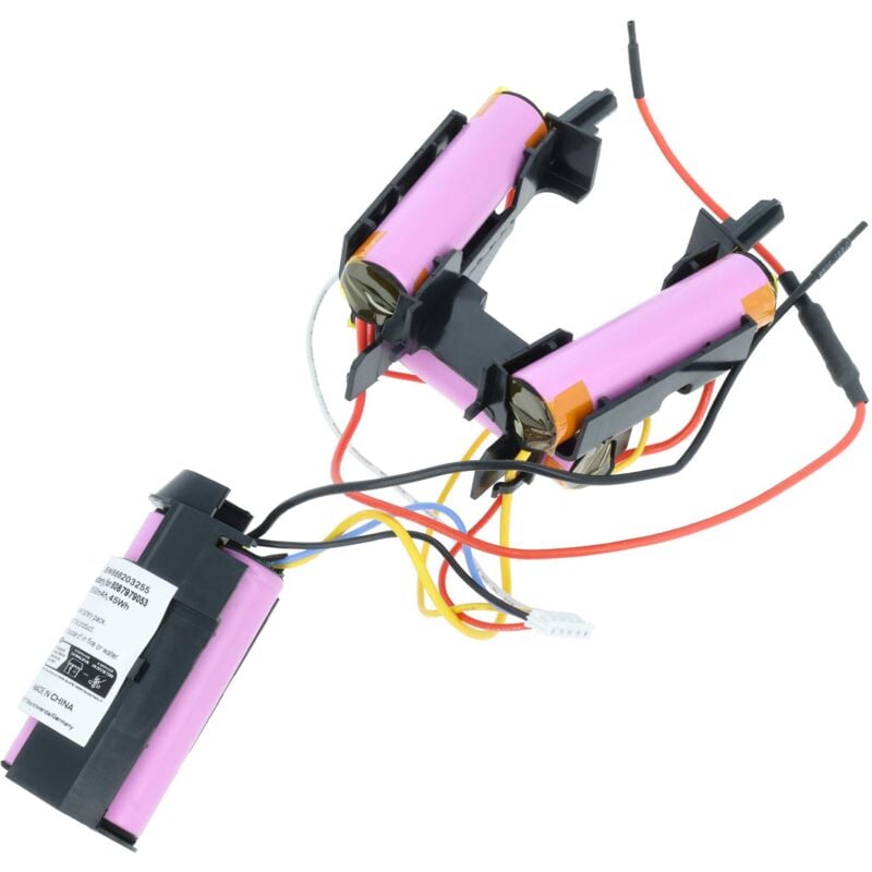 foto del prodotto 1x batteria compatibile con aeg cx7 2 45bm 90094072500, cx7 2 45bm 900940716 00 home cleaner 2500mah, 18v, li ion vhbw