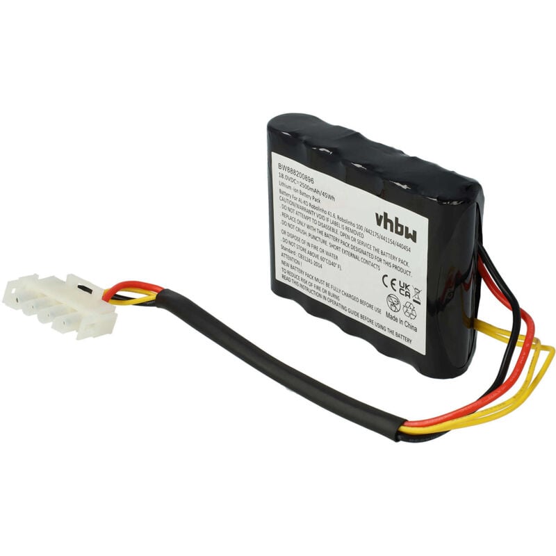 foto del prodotto 1x batteria compatibile con al ko robolinho 300 e, 450 w, 350 w, 520 w rasaerba 2500mah 18v li ion vhbw